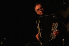 Andreas Hermeyer während seiner Lettland-Tournee im Jazzclub Valmiera (Dezember 2013)