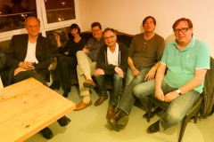 Meeting mit Ulrich Tukur und den Rhythmus-Boys in Hamburg (Mai 2015)